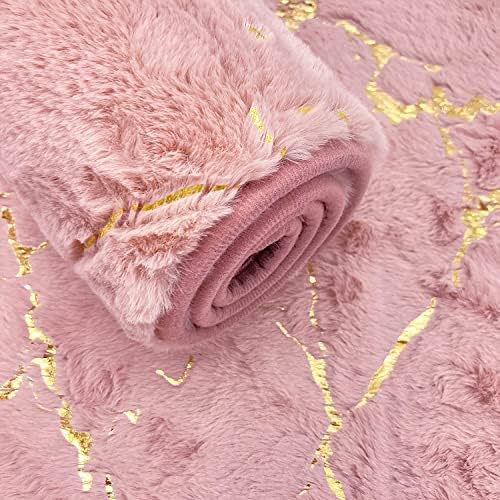 Eanpet Set of 2 Marble Nonslip Bathroom Rugs
