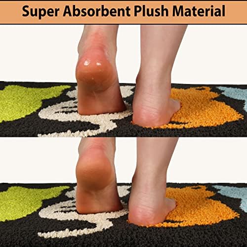 Hi Space Fluffy Bath Rug 315x197IN Non-Slip Plush Kawaii