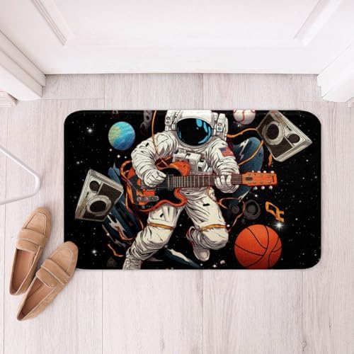 Castle Fairy Astronaut Bath Rug 16x24 Inches Soft Shaggy