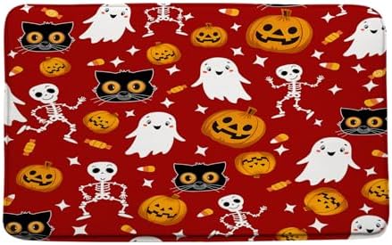 Cute Halloween Bath Mat 16x24 Inch 1