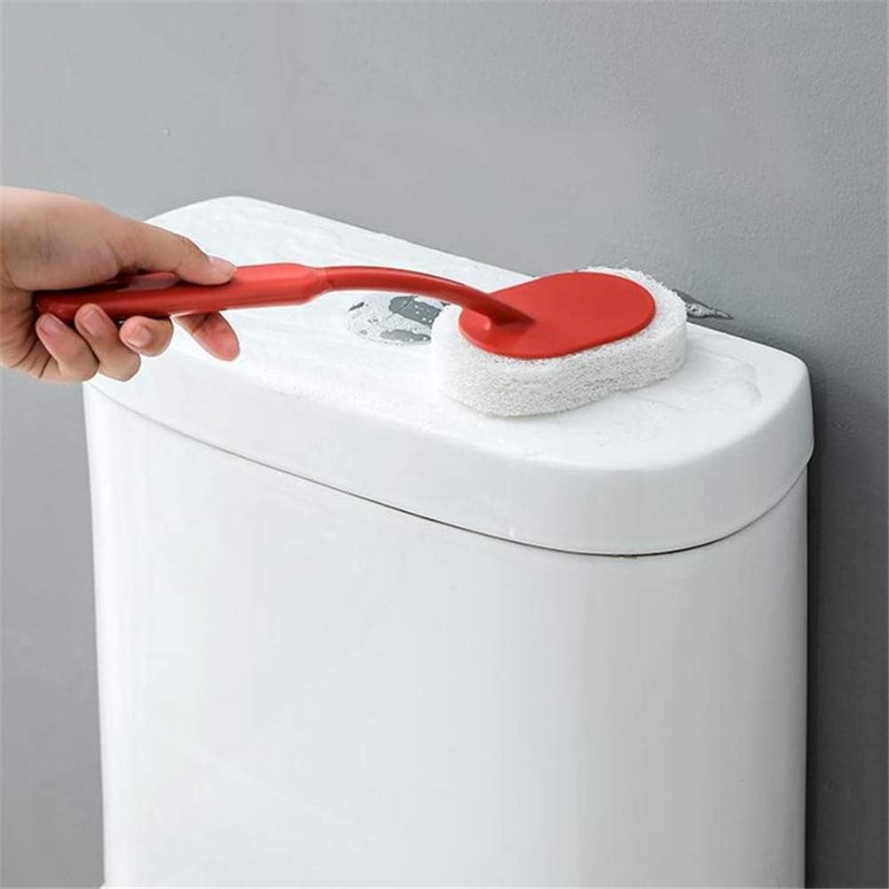 Toilet Brush with Long Handle and Durable Sponge 1