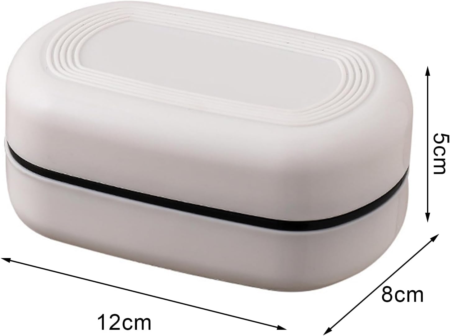 Loyliawa Thickened Drainage Soap Dish Portable Lightweight