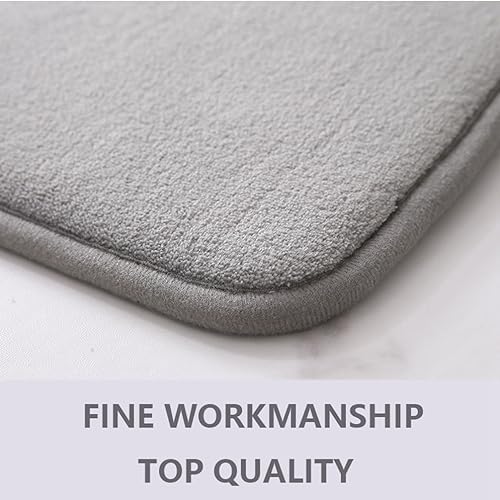 NIOKIT Memory Foam Bath Mat Non Slip Ultra Soft