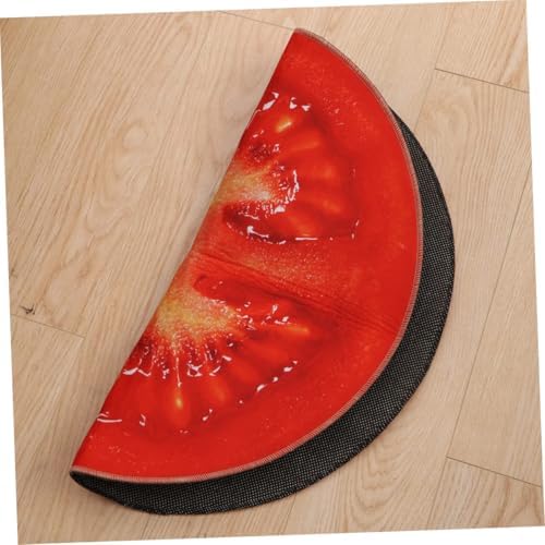 Round Non-Slip Foot Mat Water Absorbent for Living Room and Bathroom