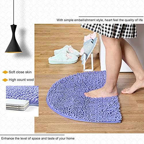 KELINFONG 20x14 Non-Slip Bath Rug Set