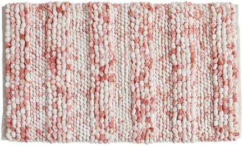 Luxury Dusty Rose Plush Bath Rug