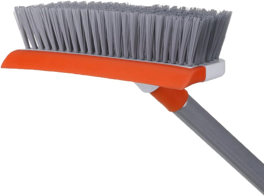 WnewTools 51 Floor Scrubber with Squeegee Brush