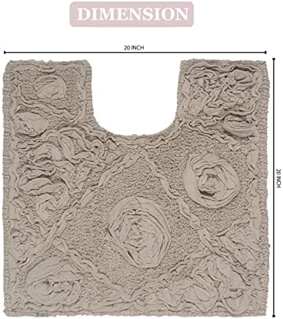 Home Weavers Modesto Bath Rug 100 Cotton