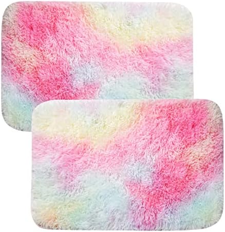 ConCus-T Rainbow Bath Mat Set 24 x 16