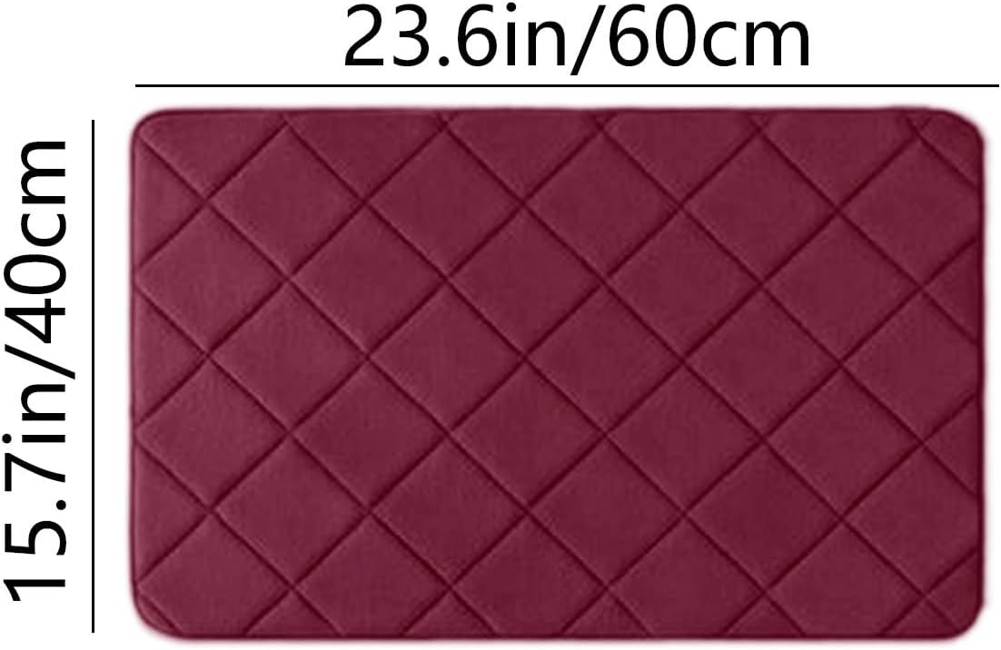 Soft Non-Slip Bath Rug for Bathroom Floor Tub and Shower