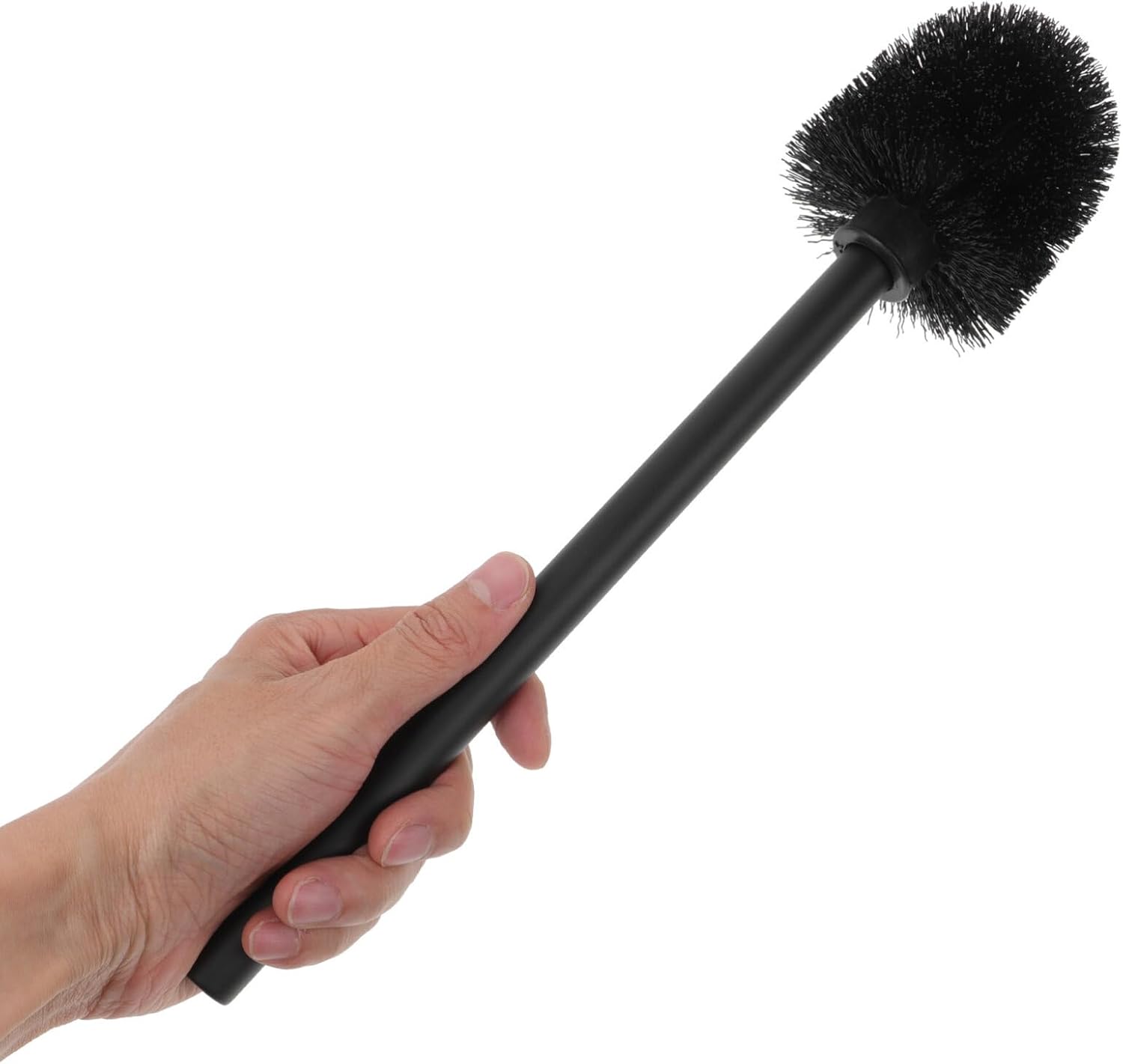 Toilet Brush and Plunger Set with Hidden Holder