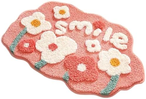Soft Thick Microfiber Bath Mat with Non Slip Design