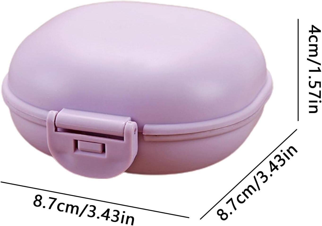 Travel Shampoo Bar Holder - Leak Proof Portable Soap Dish