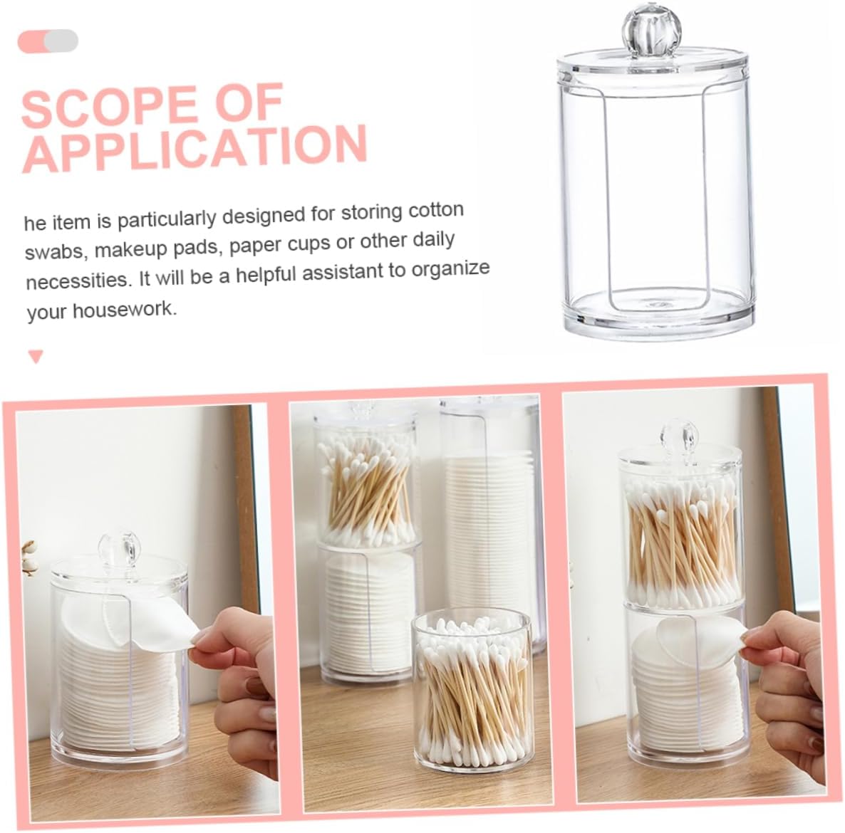 LIFKOME Compact Mouthwash Cup Holder for Daily Use