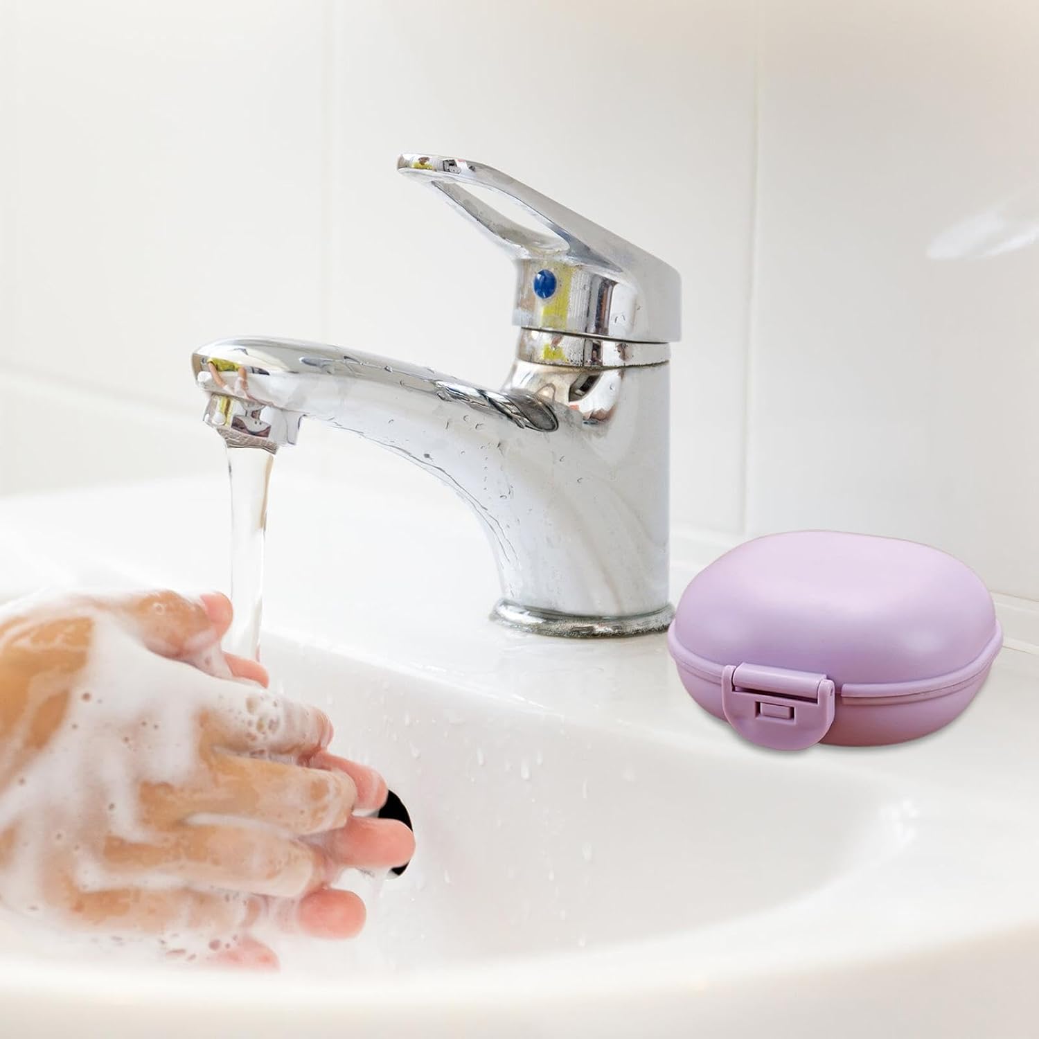 Travel Shampoo Bar Holder - Leak Proof Portable Soap Dish