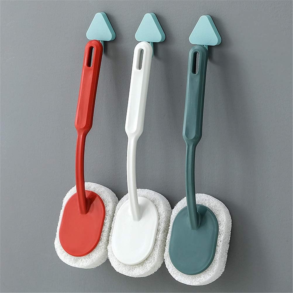 Toilet Brush with Long Handle and Durable Sponge 1