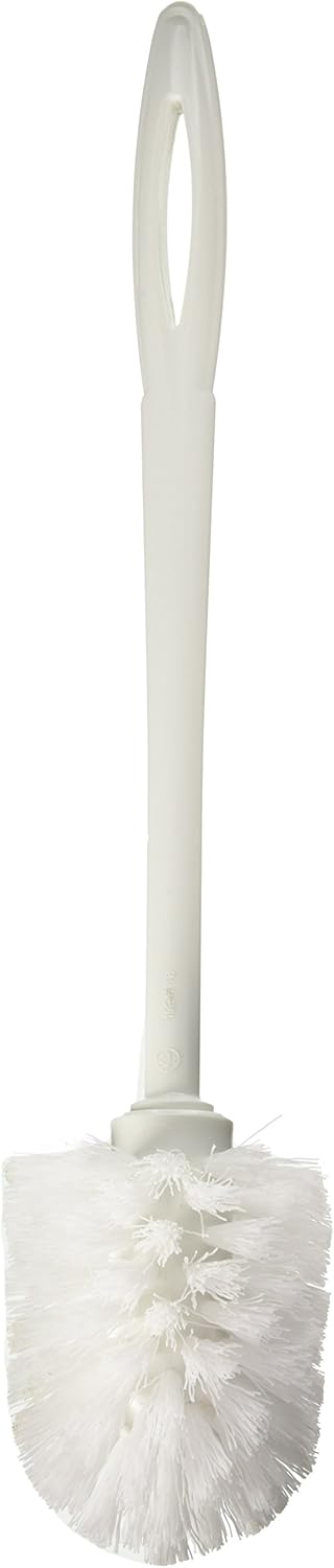 Rubbermaid Commercial Toilet Bowl Brush White Plastic - 1 Each 1