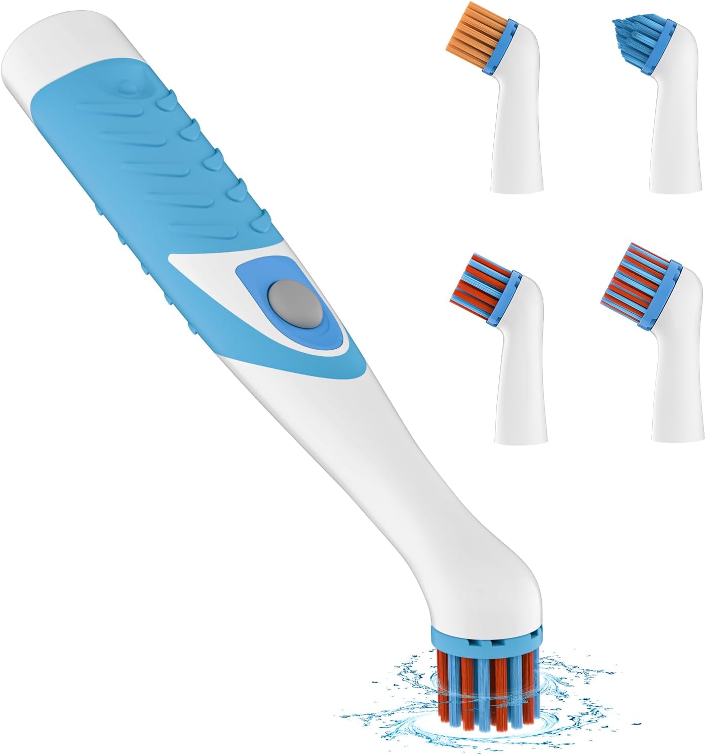 SOARING Electric Cleaning Brush with 4-in-1 Heads