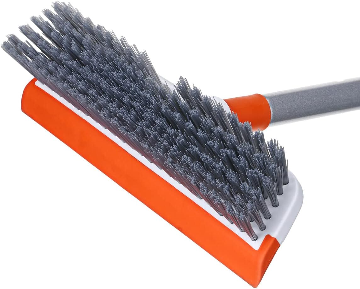 WnewTools 51 Floor Scrubber with Squeegee Brush
