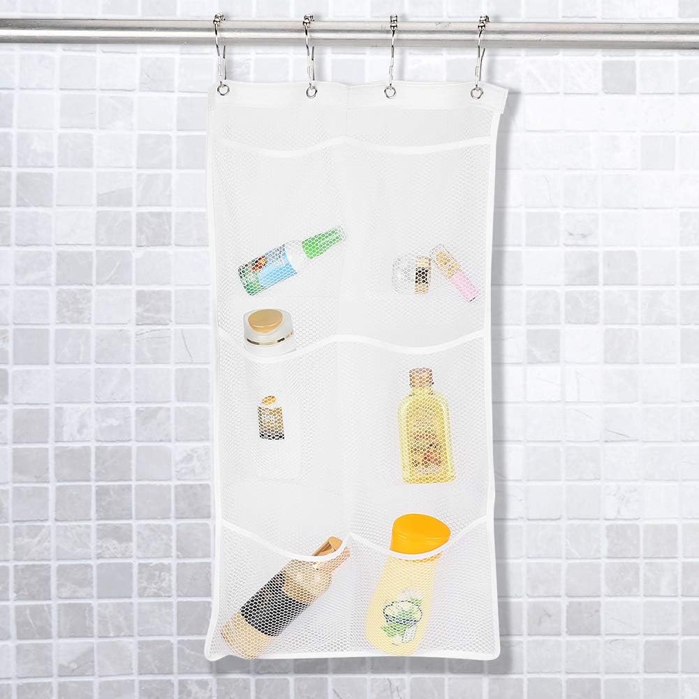 6 Pockets Shower Caddy with Quick Drying Mesh