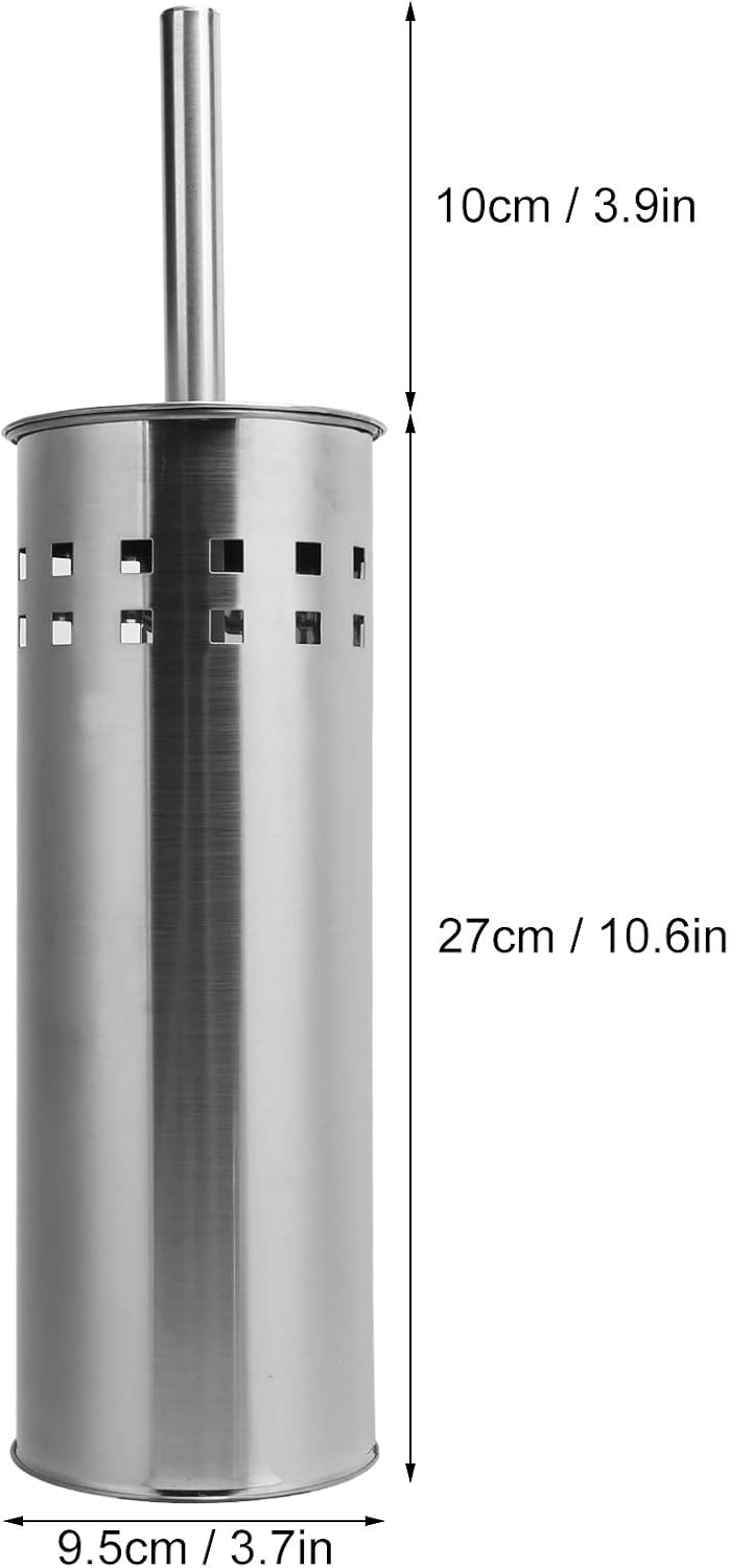 Kuuleyn Toilet Brush and Vented Holder Set