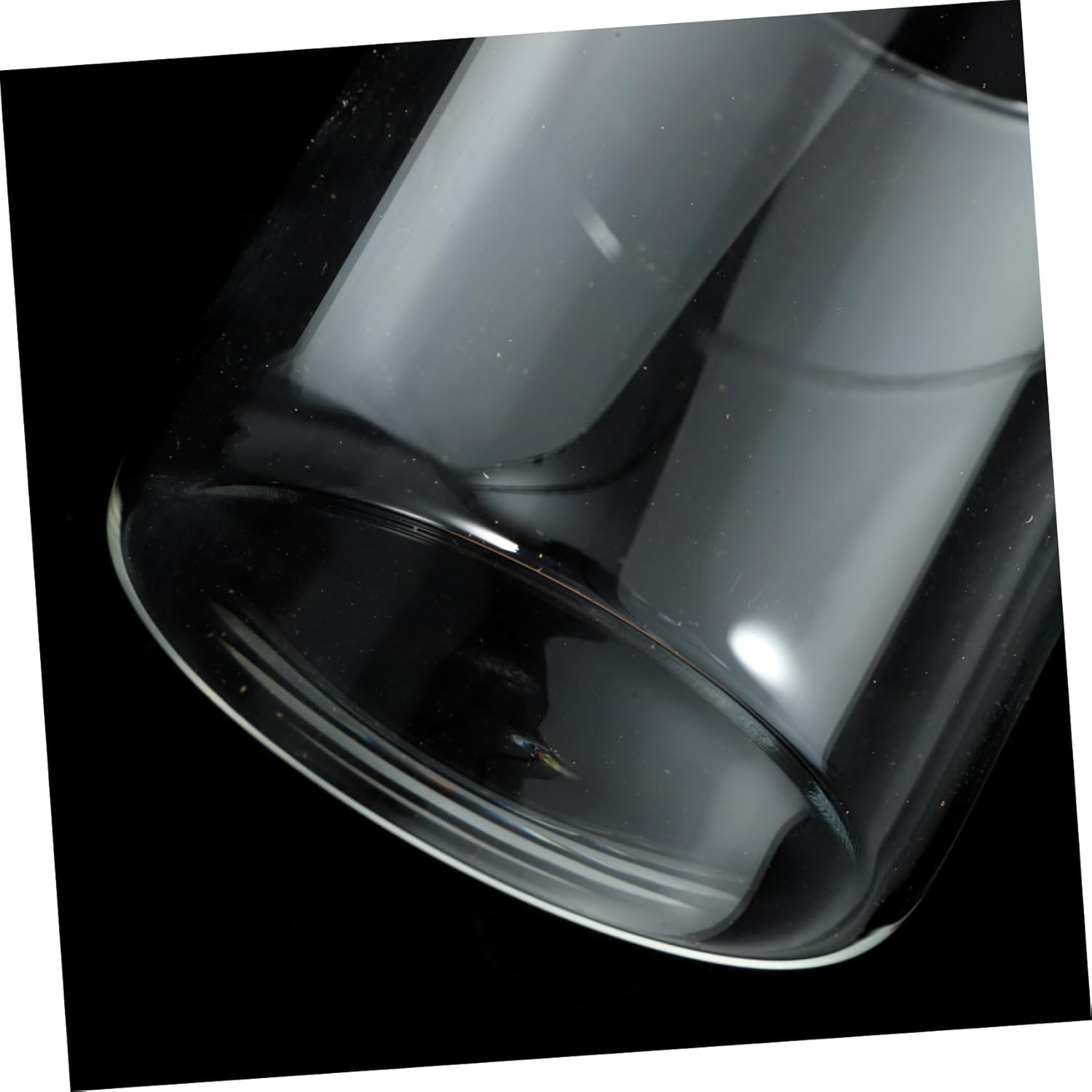 NAMOARLY Bathroom Accessories Set with Glass Cotton Pad Holder