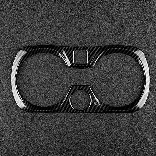 Carbon Fiber Texture Cup Holder Panel - 3 Series G20G28 2020 Fit