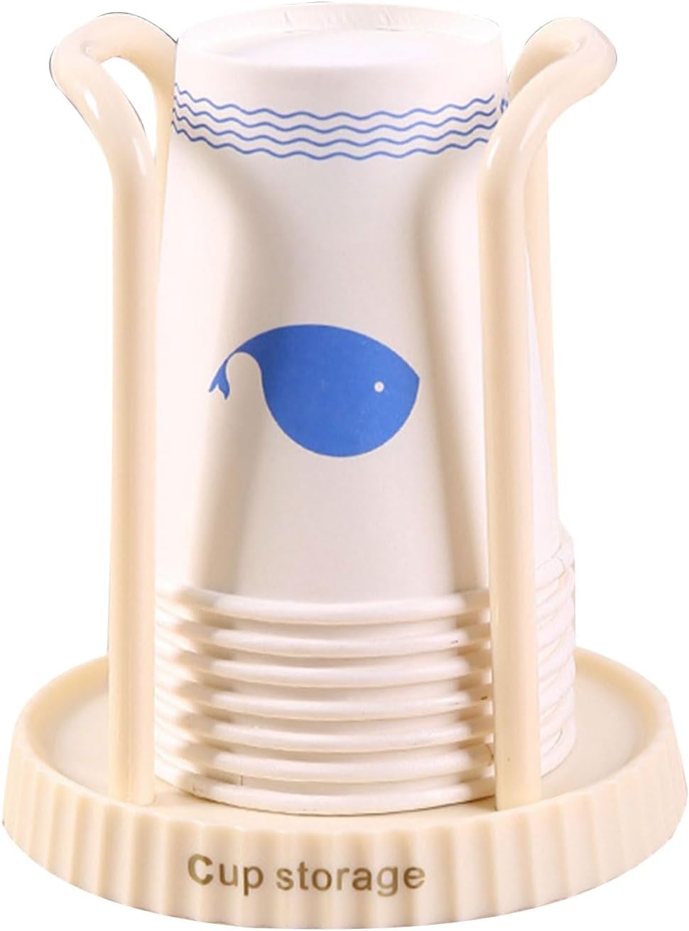 TNNOKL Paper Cup Dispenser with Holder for Kitchen and Bathroom