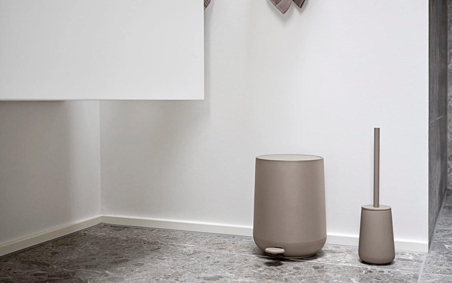 Zone Denmark Nova One Ceramic Toilet Brush with Holder 1