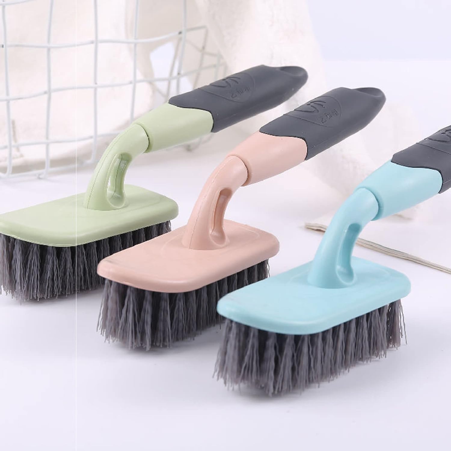 BILIKEYU Multi-Use Floor Brush with Anti-Slip Handle