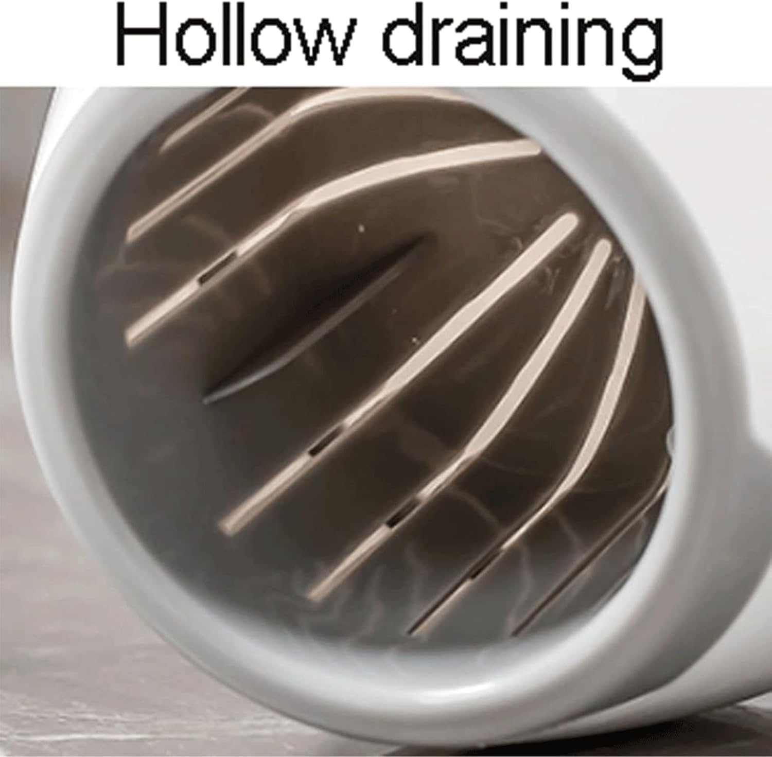Floor-Standing Toilet Brush with Base and Holder