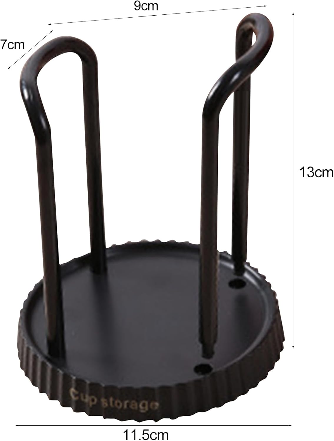 Curfair Paper Cup Holder Dispenser for Kitchen and Bathroom
