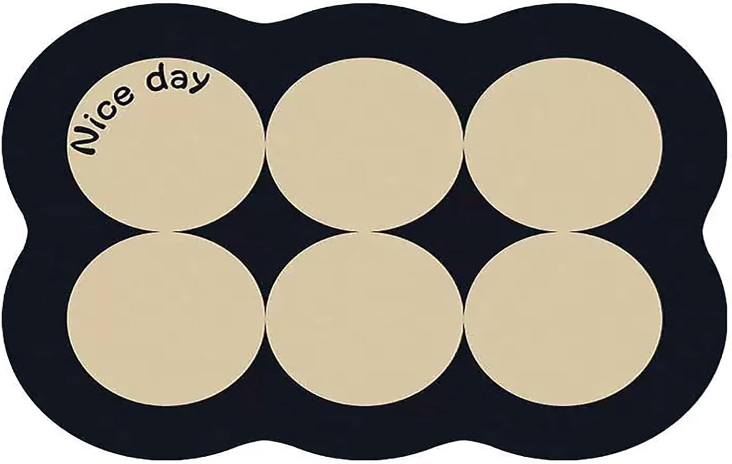 3PCS Absorbent Bath Mat Magic Rug Set