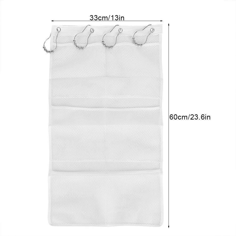 6 Pockets Shower Caddy with Quick Drying Mesh