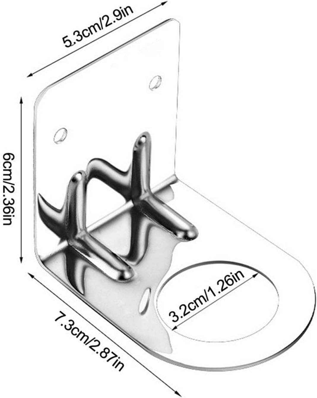 Qianly Modern Wall-Mounted Shower Shelf Organizer 2
