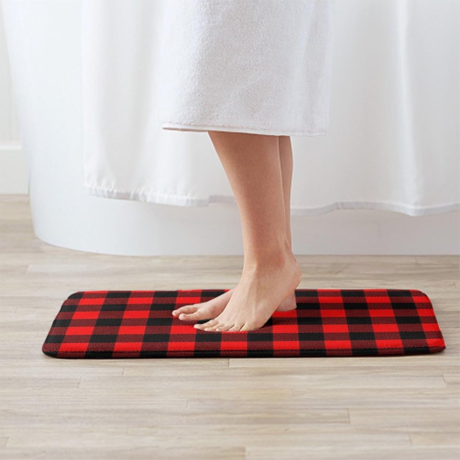 OXJOIIS Bath Mat Rug Non-Slip Quick Dry Absorbent