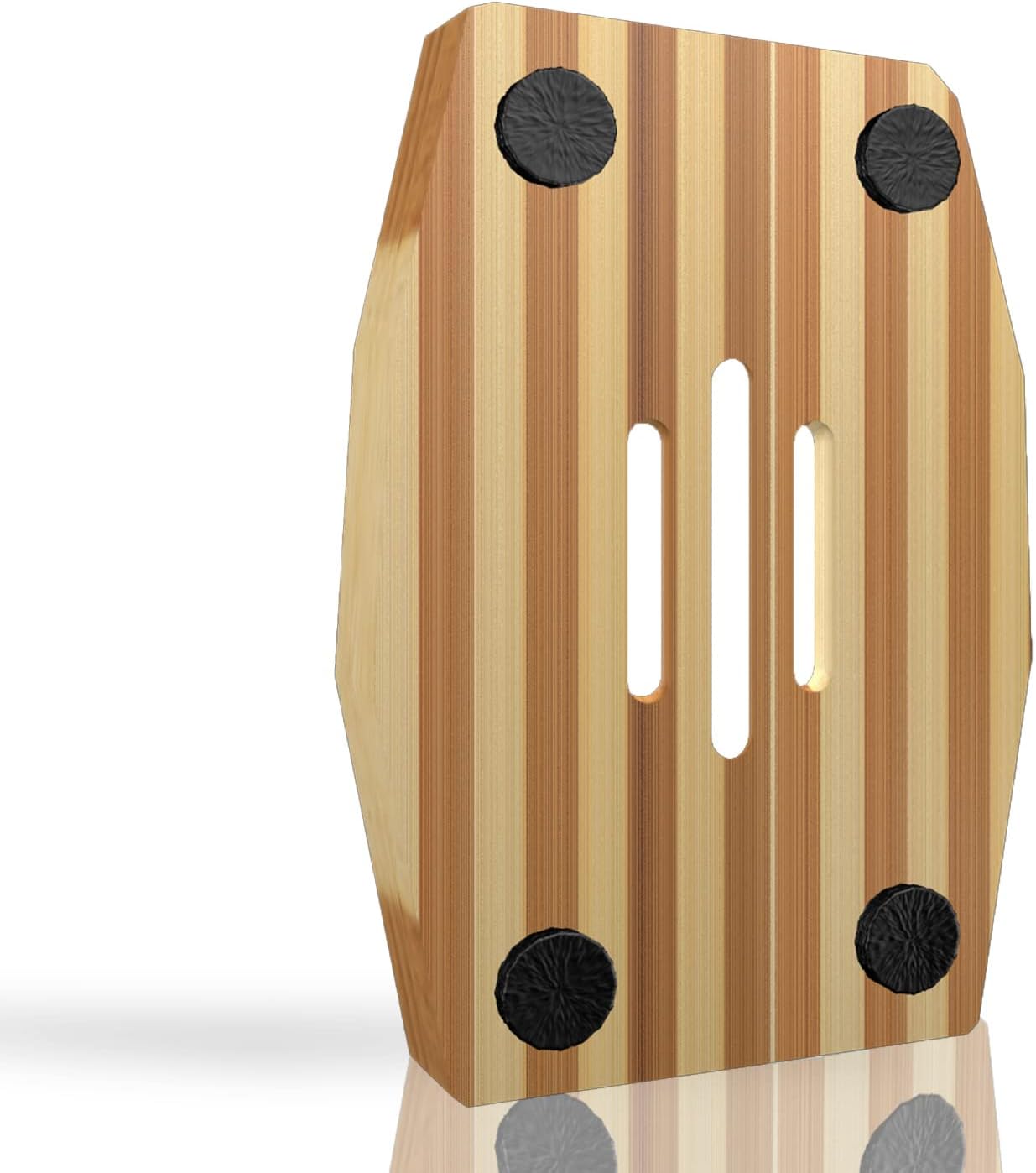 Worldfront Bamboo Soap Dish for Shower Wall