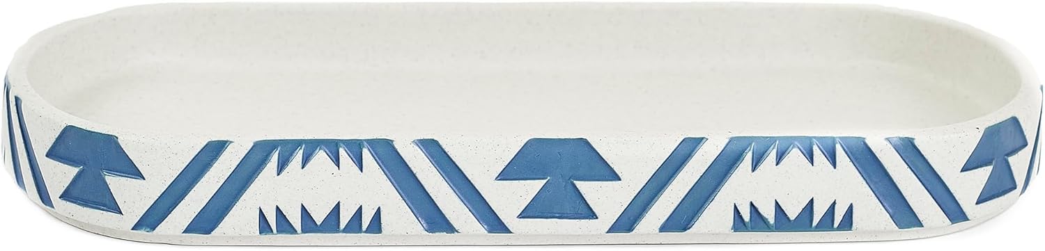 PENDLETON White Sands Bathroom Vanity Sink Tray Organizer