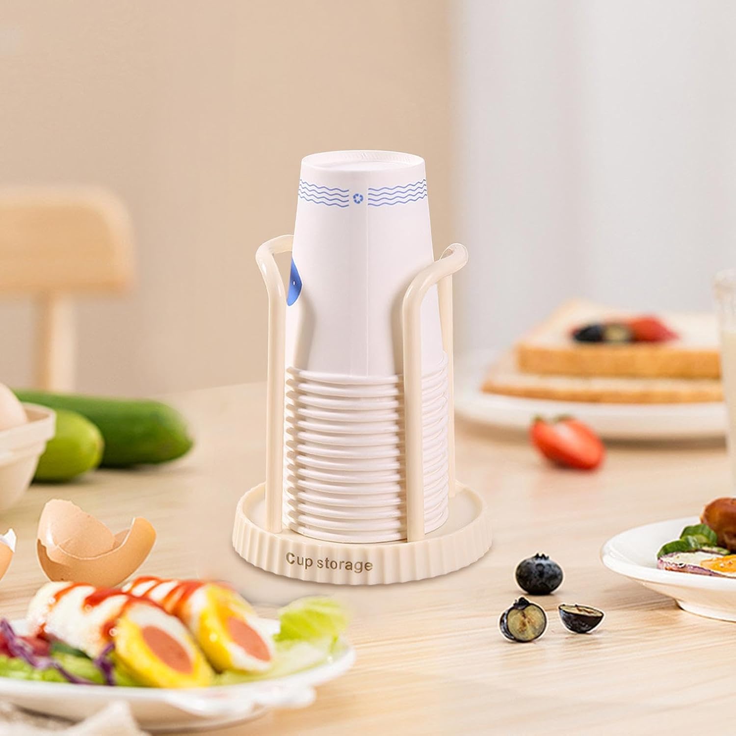 Stylish Bathroom Cup Dispenser for Home and Kitchen
