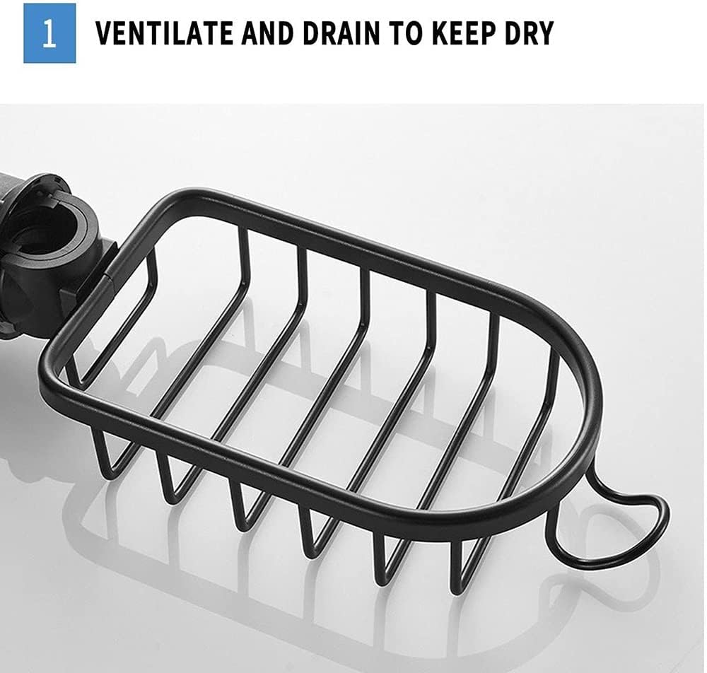 BIENKA 2 Piece Aluminum Corner Shower Caddy Organizer