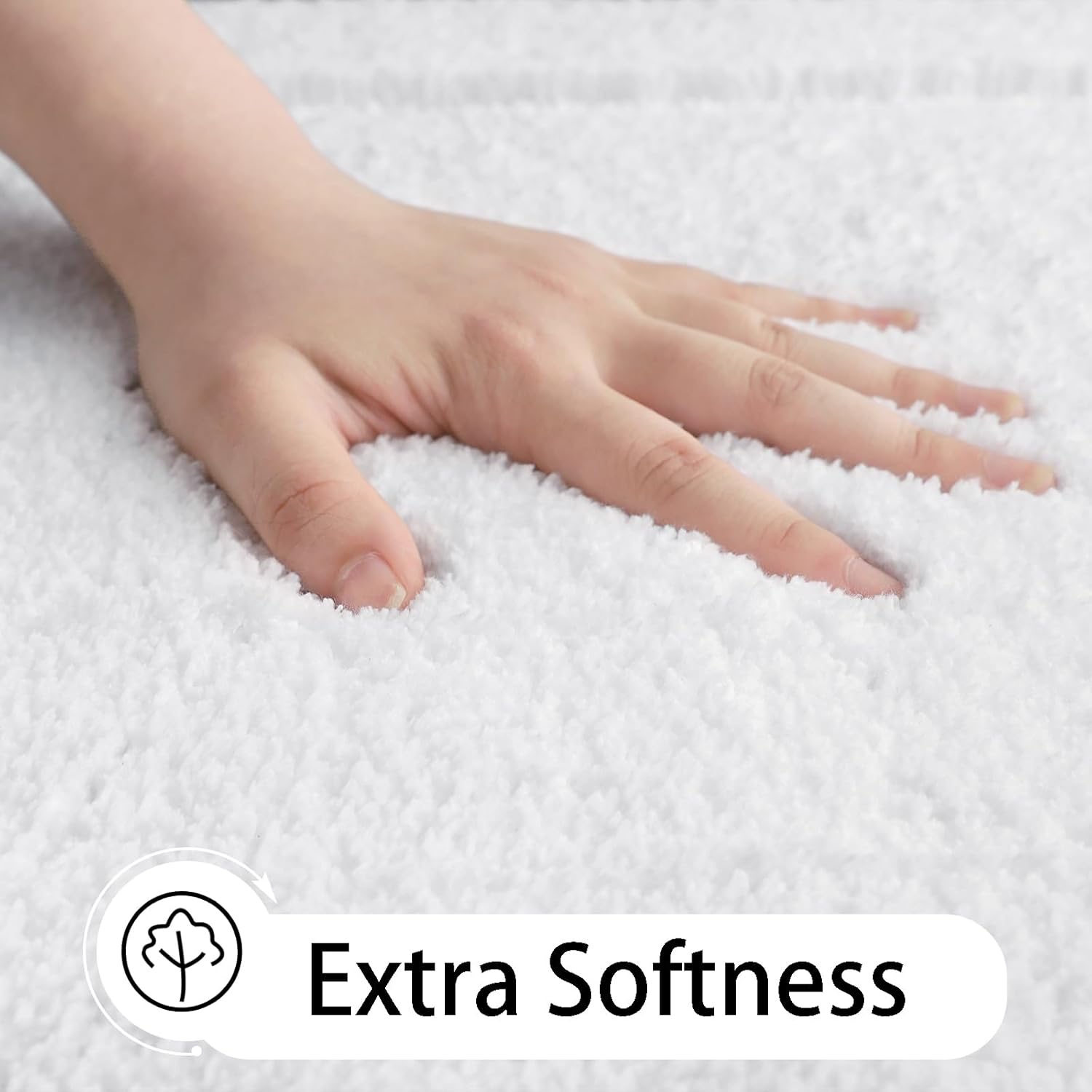 HOMORE Glow-in-the-Dark Bath Rug 70x24 Inch