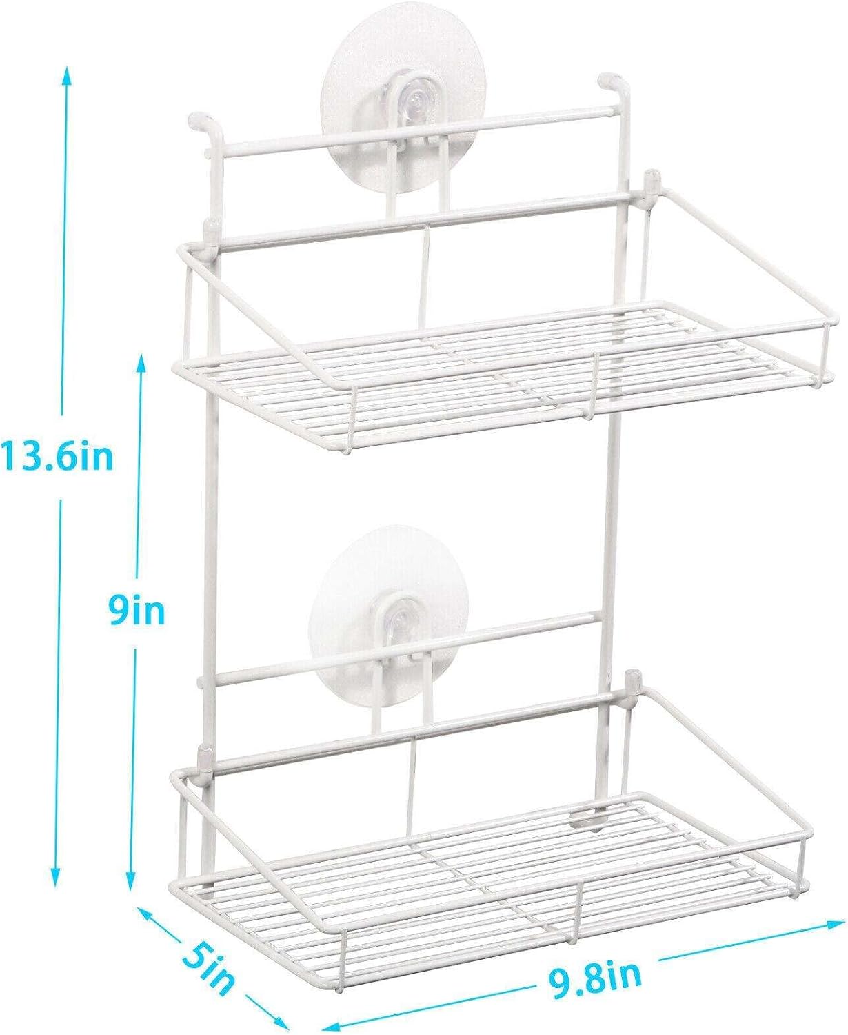 FINANCIALLY LIT Bathroom Corner Shelf Organizer