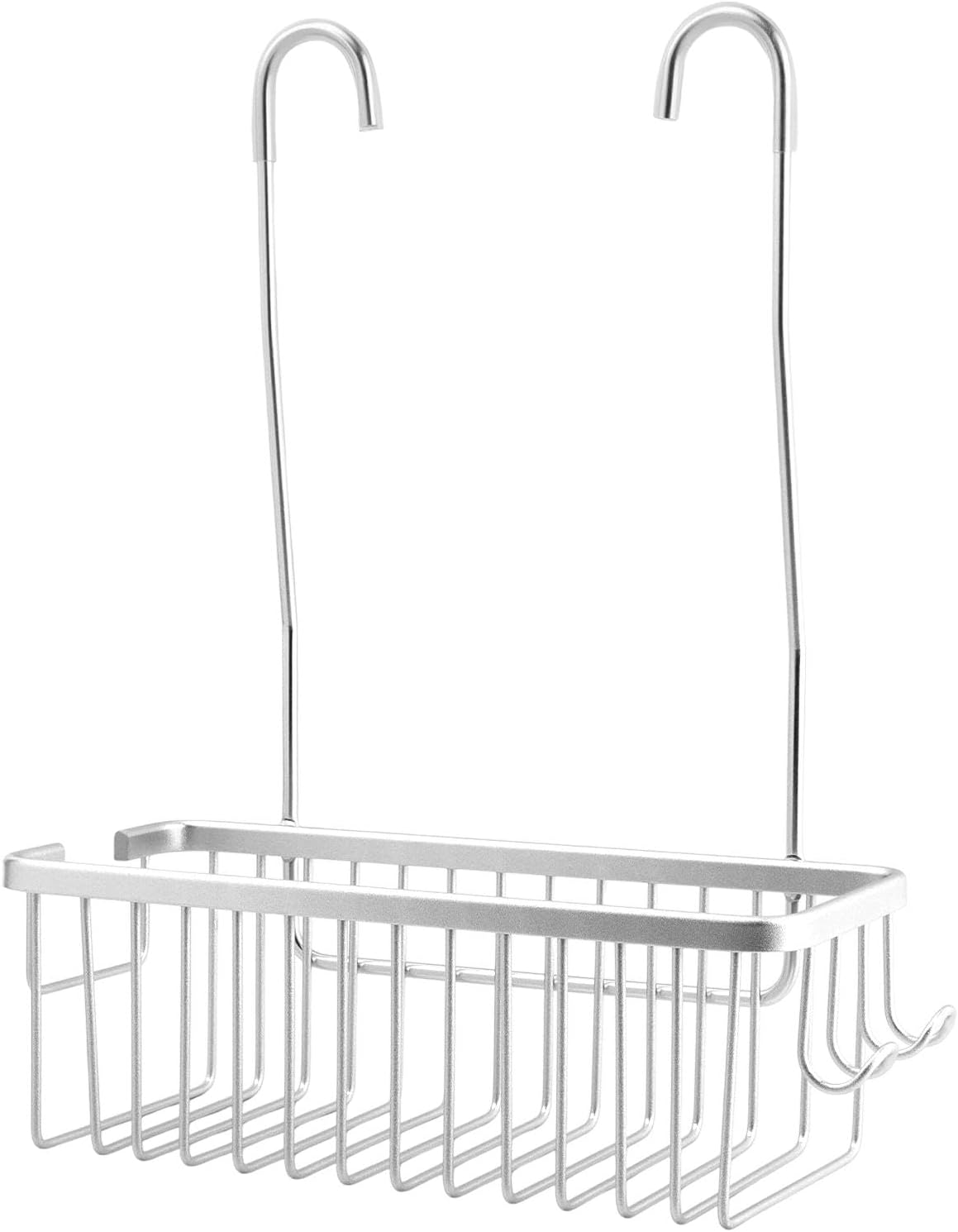 Hanging Shower Organizer with Deepened Design and Side Hooks