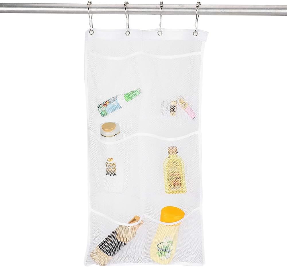 6 Pockets Shower Caddy with Quick Drying Mesh