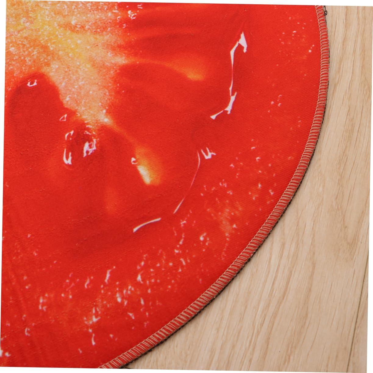 ABOOFAN Round Non-Slip Fruit Design Bath Mat
