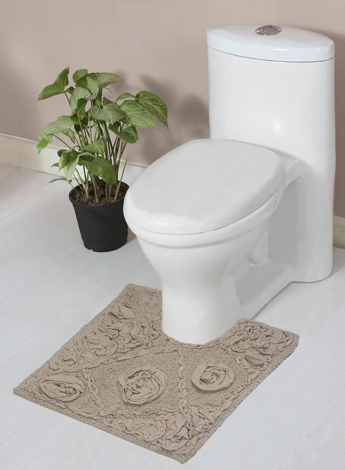 Home Weavers Modesto Bath Rug 100 Cotton