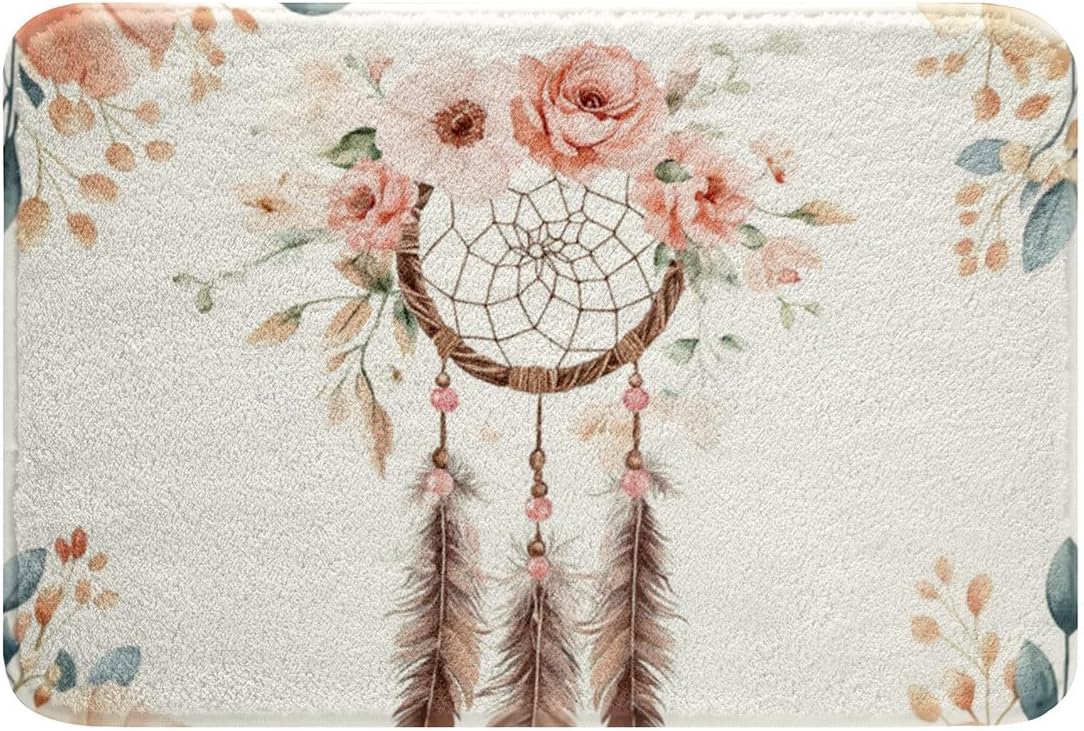 Feelyou Kids Dreamcatcher Bath Mat 16x24