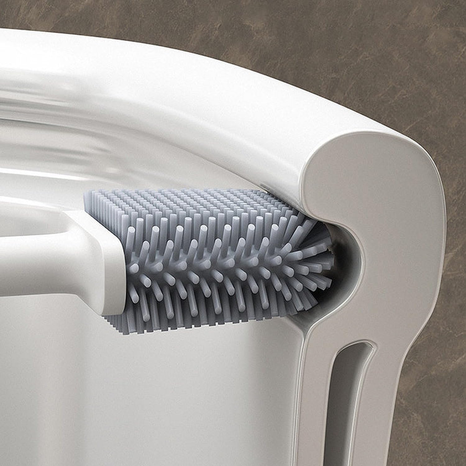 JOYBOS Toilet Brush with 38cm Base 10x6x38