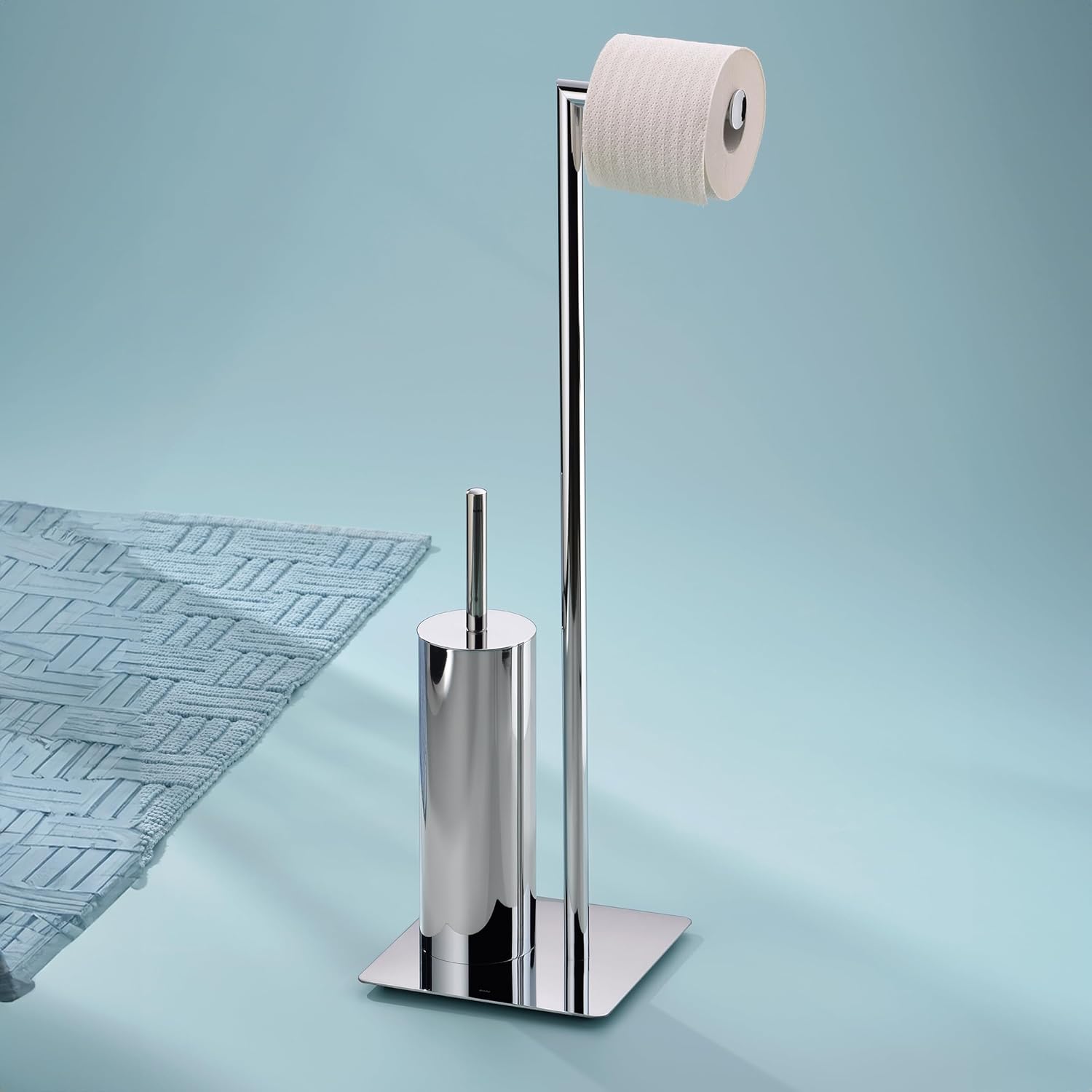 Kela Toilet Brush Set with Tissue Paper Holder and Stand