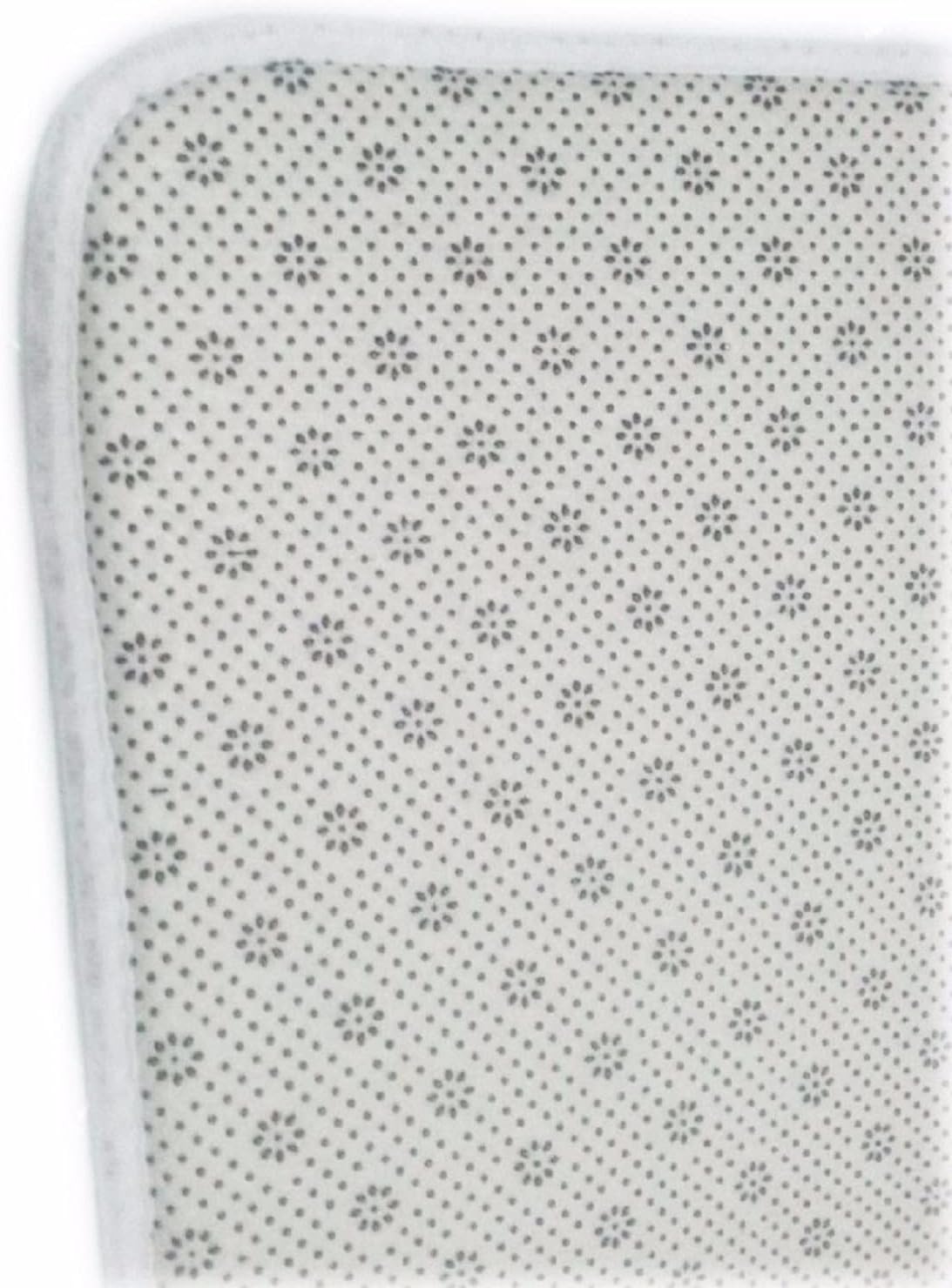 AMonamour Bath Mat with Red Flowers Design